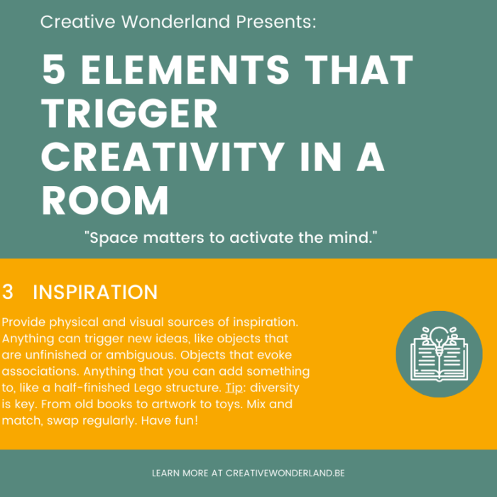 Inspiratie en de creatieve ruimte