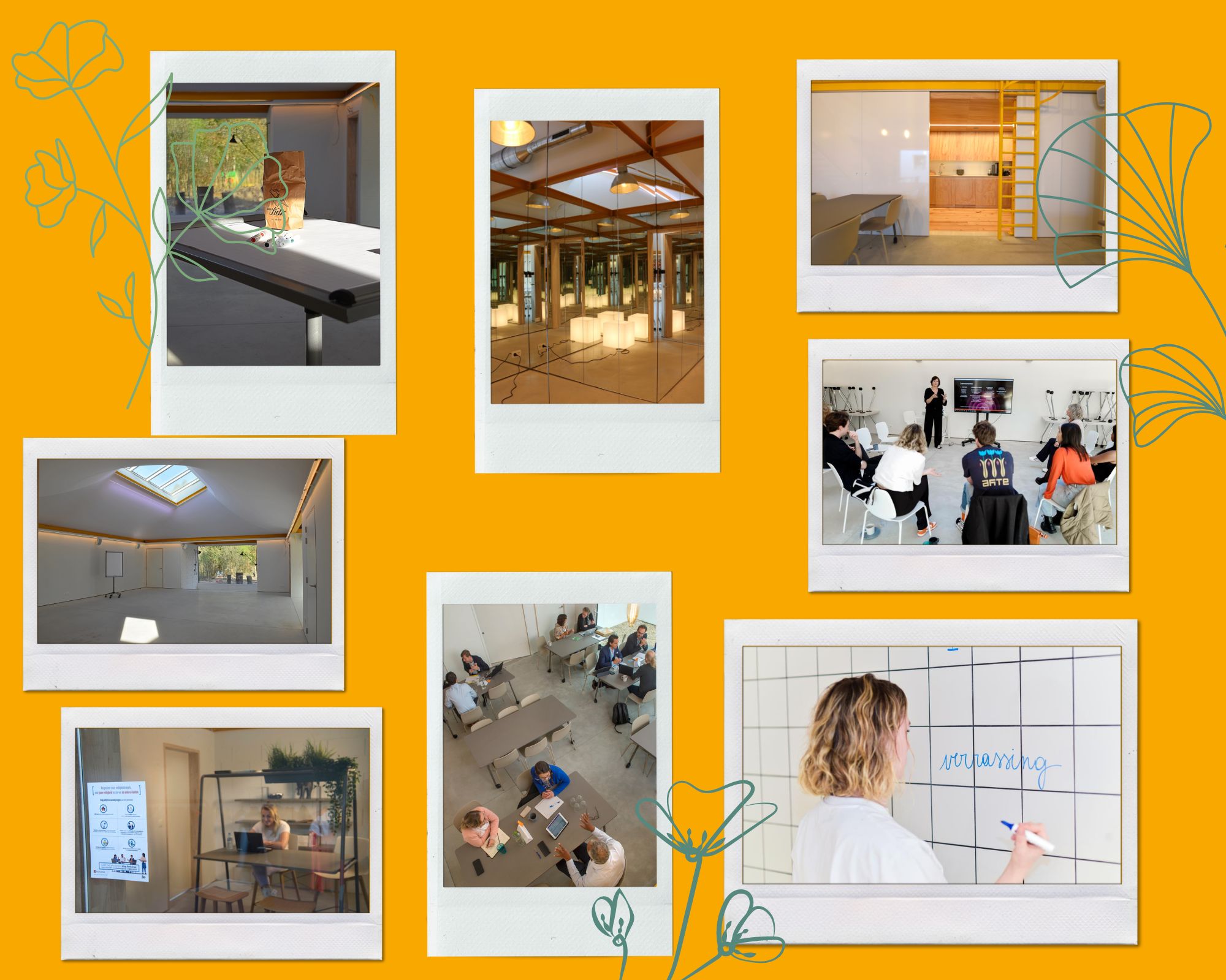 Hoe past Creative Wonderland flexibiliteit toe in haar creatieve vergaderzaal