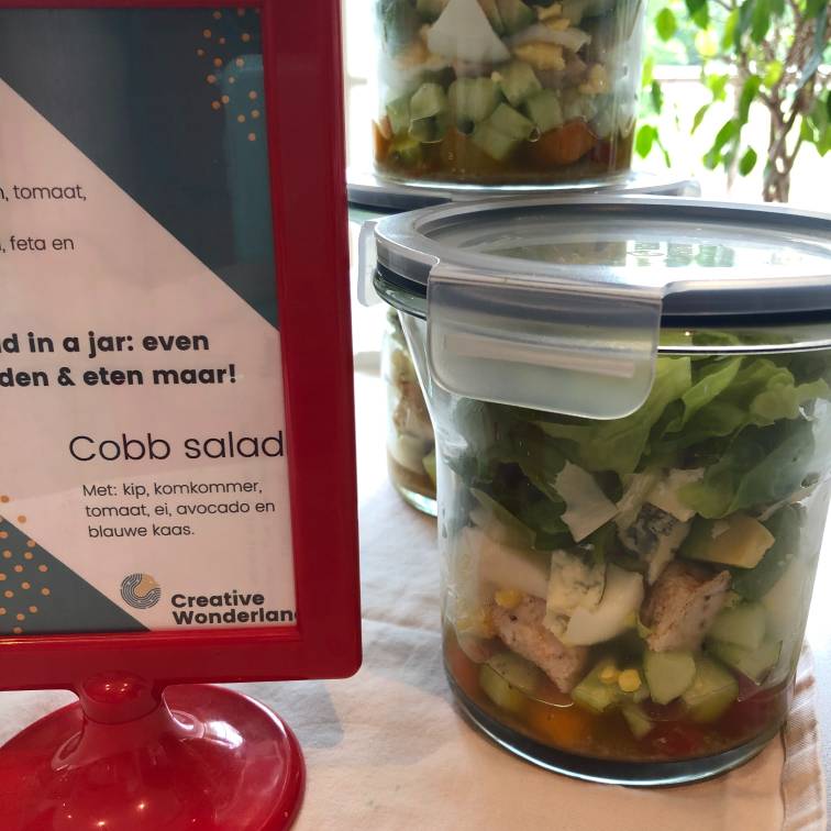Tarifs location de salle : salad in a jar