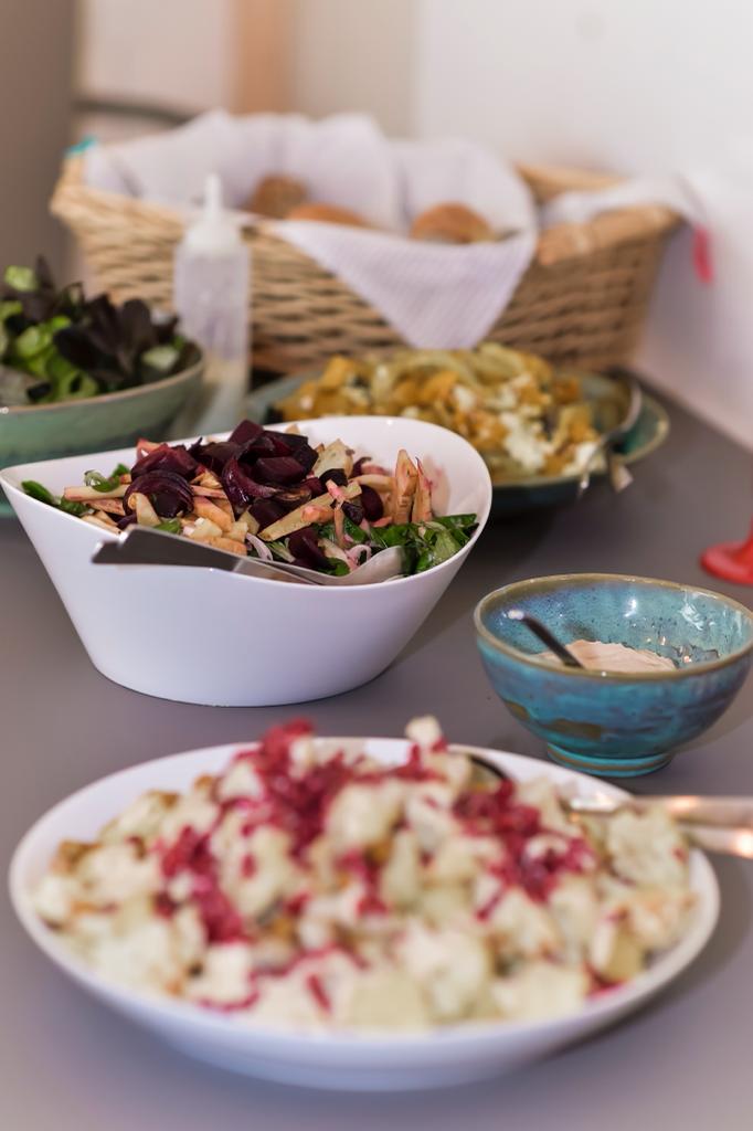 Tarifs location de salle : buffet de salades